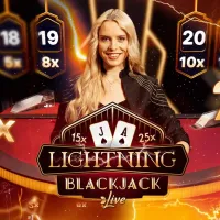 lightning blackjack slot logo